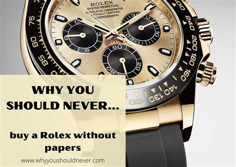 buying a rolex without papers|rolex watch box and papers.